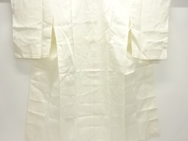 JAPANESE KIMONO / ANTIQUE JUBAN FOR SUMMER / FLORAL PLANTS